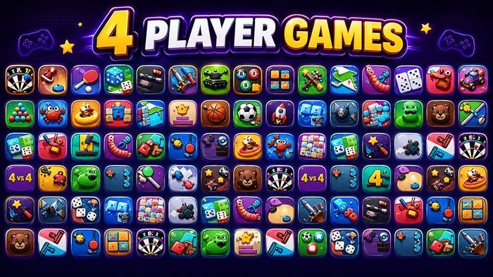 1 2 3 4 Player Games APK