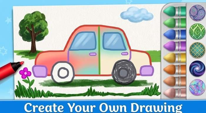 Colour and Paint Game