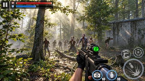 Dead Target: Zombie Games 3D 